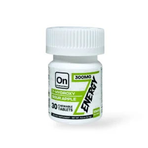 On7 7-Hydroxy Energy Tablets Sour Apple 10mg