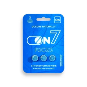 On7 7-OH & Pseudo Kratom Tablets Focus 20mg